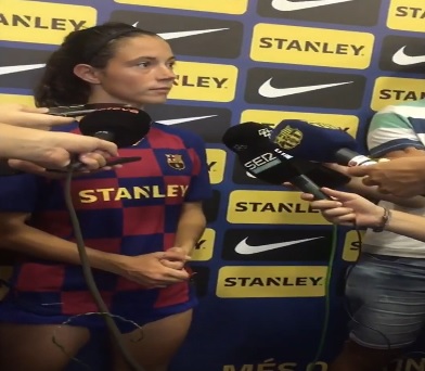 Rueda de prensa: Aitana Bonmatí (11/08/2019)