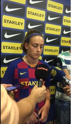 Rueda de prensa: Alexia Putellas (11/08/2019)