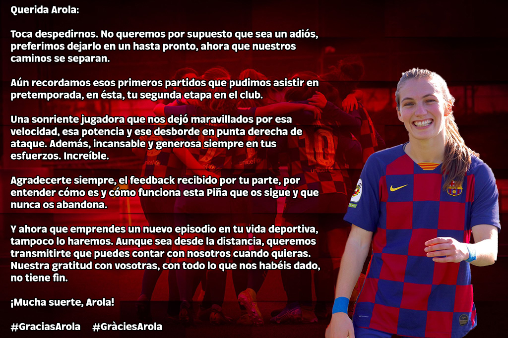 ¡Adiós, Arola Aparicio! (2019-2020)
