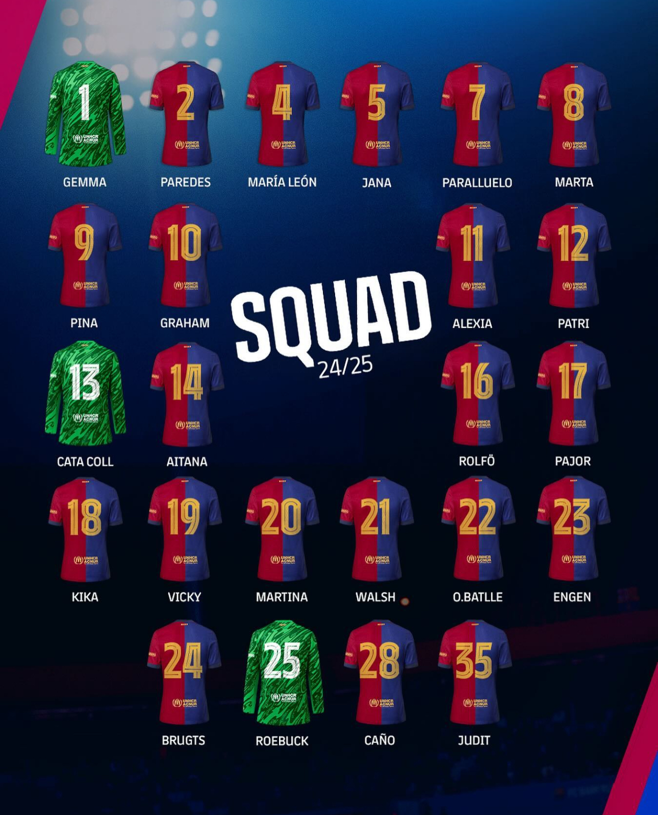 DORSALES OFICIALES 24/25